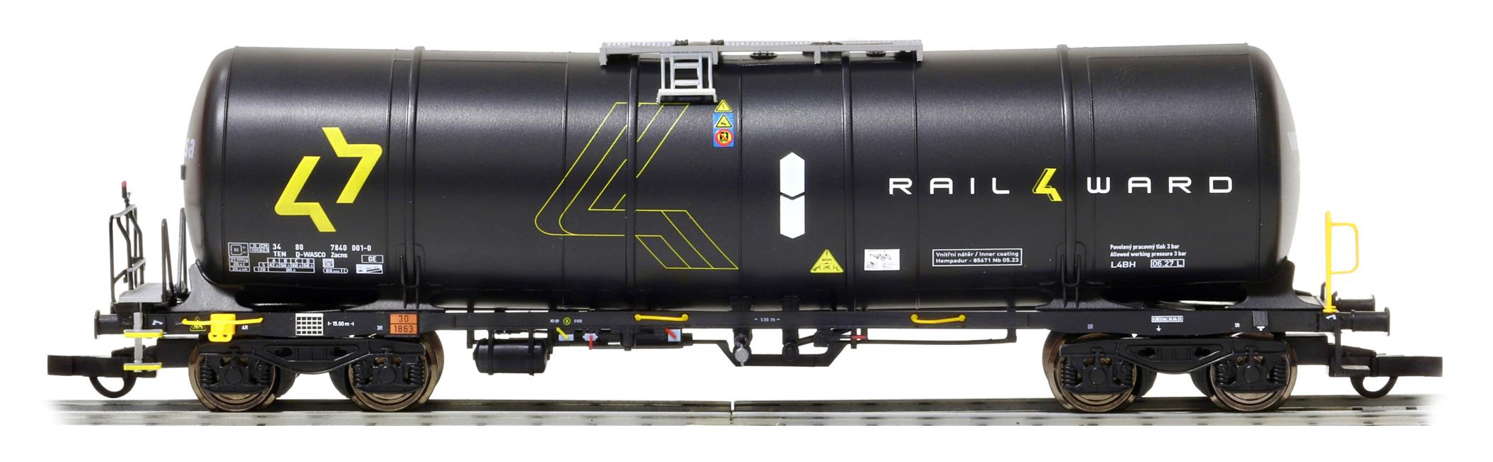 96210043 – Wagon-citerne Zacns 88 Wascosa du Rail4ward JET-A1