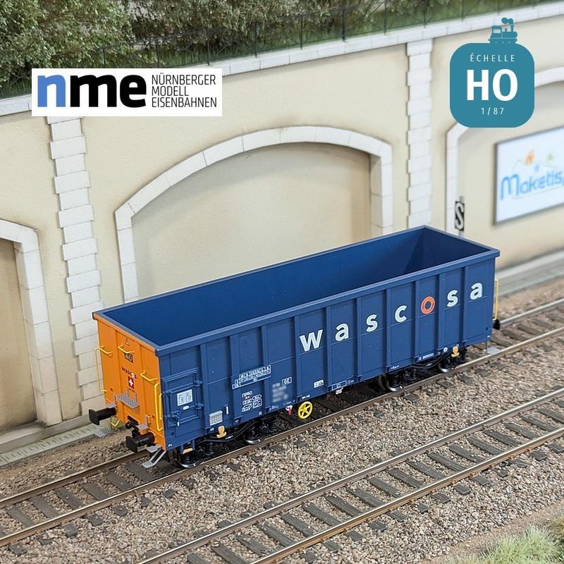 543625 – Wagon tombereau Eamnos 57m3 WASCOSA bleu/orange