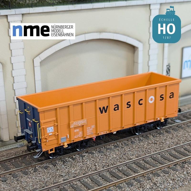 543605 – Wagon tombereau Eamnos 57m3 WASCOSA orange/bleu